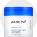 medicube Toner Pads Zero Pore Pad 2.0 | Dual-Textured Facial Pad for Exfoliation and Pore Care with 4.5% AHA Lactic Acid, 0.45% BHA Salicylic Acid | Ideal for All, Korean Skin Care, 70 Pads (1 Pack)