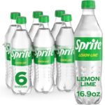 Sprite Lemon-Lime Caffeine Free Soda Soft Drink Bottles, 16.9 fl oz, 6 Pack