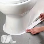 Caulk Tape, Toilet Caulk Strip Waterproof, Traditional Caulking Replacement, Caulking Sealant Tape for Kitchen, Sink, Bathroom, Countertop, Shower, Bathtub Edge Protector (1.5