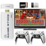 2026 NEW Upgrade Retro Gaming Console Pro, Vide Game Consoles with 4K HDMI, Plug and Play Video Gaming Consoles with Upgrade Dual 2.4G Wireless Controllers (64G)